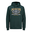 hoodie jack jones jjnewdenim 12210826 prasino photo