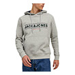 hoodie jack jones jorfriday 12220537 anoixto gkri melanze photo
