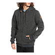 hoodie me fermoyar quiksilver keller sherpa eqyft04697 skoyro gkri melanze photo