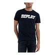 t shirt replay with lettering print m6469 0002660 085 skoyro mple photo