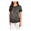 T-SHIRT GUESS TATTOO TIGER BLING EASY W3RI03K9SN1 ������� (S)