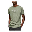 t shirt pepe jeans eggo n basic pm508208 674 prasino photo
