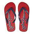 sagionares pepe jeans bay beach logo m pms70129 kokkino photo