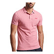 t shirt polo superdry ovin classic pique m1110343a roz melanze photo