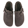 pantofles birkenstock boston vl shearling narrow 1020529 moka photo