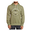 hoodie quiksilver circle trim eqysf03150 xaki photo