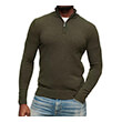 poylober superdry ovin essential emb knit henley m6110563a prasino photo