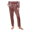 panteloni triumph cozy comfort velour trousers anoixto kafe photo