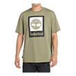 t shirt timberland stack logo tb0a5qs2 ladi photo