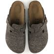 pantofles birkenstock boston narrow 160583 kafe photo