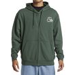 hoodie me fermoyar quiksilver graphic aqyft03413 prasino photo