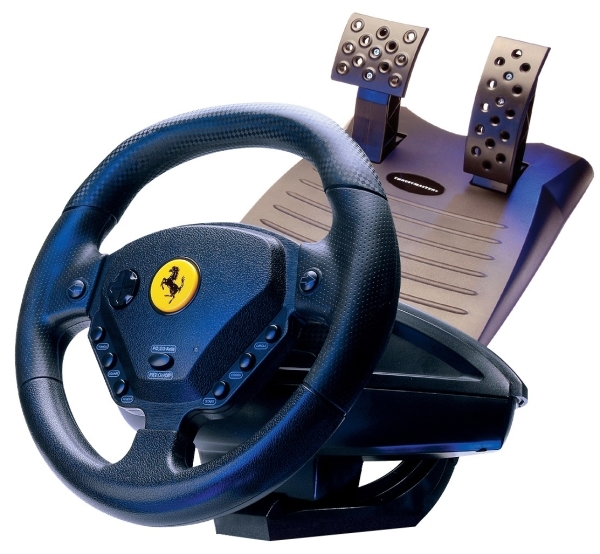 Thrustmaster Enzo Ferrari Force Gt Wheel + Pedals Ps2 - Accessories ...