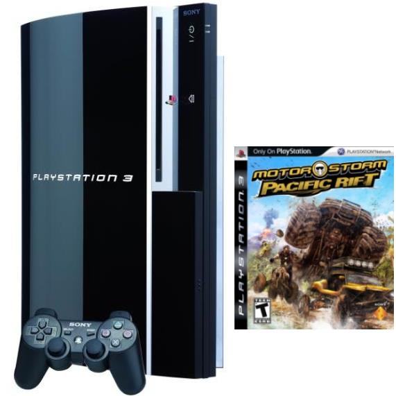 Playstation 3 Console 80gb+motorstorm Pacific Rift Console (PS3.00193)