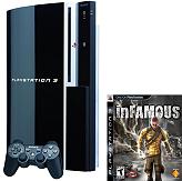 playstation 3 console 80gb infamous photo