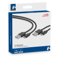 speedlinksl 450104 bk stream play charge usb cable set for ps4 black extra photo 2