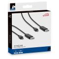 speedlinksl 440100 bk stream play charge cable set for ps3 black extra photo 2
