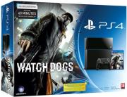 playstation 4 console 500gb black watch dogs photo