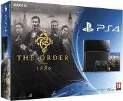 playstation 4 console 500gb black the order 1886 photo