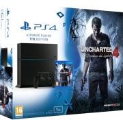 playstation 4 console 1tb black uncharted 4 photo