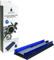 spartan gear console vertical stand black with hub blue light not compatible with slim photo