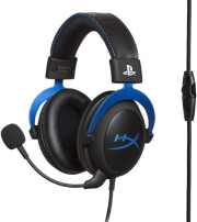 hyperx hx hscls bl em cloud gaming headset blue for ps4 photo