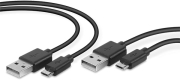 speedlinksl 450104 bk stream play charge usb cable set for ps4 black photo