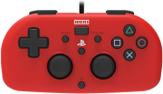 hori gamepad mini ps4 controller red photo