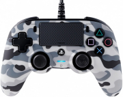 nacon ps4 official compact controller camo grey photo