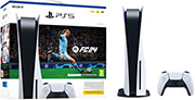 sony playstation 5 console bluray ea sports fc 24 fifa 24 code photo
