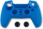 spartan gear controller silicon skin cover and thumb grips playstation 5 blue photo