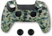 spartan gear controller silicon skin cover and thumb grips playstation 5 green camo photo