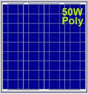 srm 50p panel fotoboltaiko polykrystalliko 50wp 12v photo