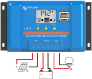 victron bluesolar pwm lcdusb 12 24v 30a photo