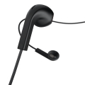hama 184037 hama advance headphones earbuds microphone flat ribbon cable black extra photo 2
