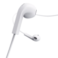 hama 184038 hama advance headphones earbuds microphone flat ribbon cable white extra photo 1