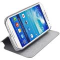 trendy8 bookstyle cover fiber for galaxy s4 mini grey extra photo 2