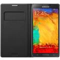 samsung flip case leather ef wn900bb for galaxy note 3 n9000 n9005 black extra photo 1