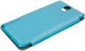 rock flip case magic for samsung galaxy note 3 blue fabric extra photo 1