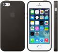 apple faceplate leather for iphone 5 5s mf045 black extra photo 1