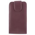 leather case for iphone 5 5s purple extra photo 2