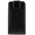 leather case for nokia 306 asha black extra photo 1