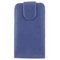 leather case for nokia 620 blue extra photo 1