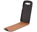 leather case elegance for samsung s7272 ace3 black extra photo 1