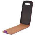 leather case elegance for sony xperia m purple extra photo 1