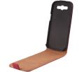 sligo elegance leather case for samsung i9070 galaxy s advance red extra photo 1