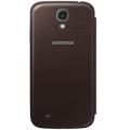 samsung flip cover ef fi950ba for galaxy s4 i9505 brown extra photo 1