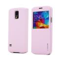 rock side flip case uni series preview for samsung galaxy s5 g900f pink extra photo 2