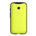 motorola grip tpu shell for moto e yellow black extra photo 1