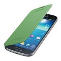 samsung flip cover ef fi919bg for galaxy s4 mini i9195 i9192 green bulk extra photo 1