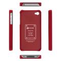 g cube a4 gphd 4r hard case for iphone 4 drink puke red extra photo 1